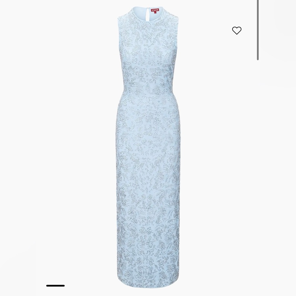STAUD Blue Como dress